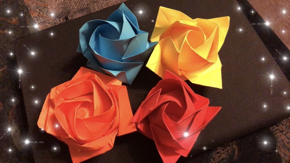 origami-rose